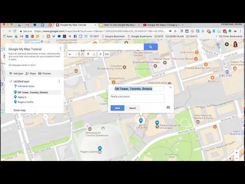 Google My Maps: Editing the Place Card (Part 6)