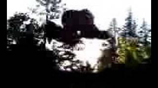 double backflip on a trampoline - bail
