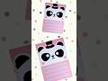 Kawaii Cute Panda Binder File Loose Leaf A5 Refill DIY