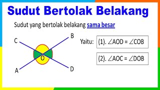 Sudut Bertolak Belakang