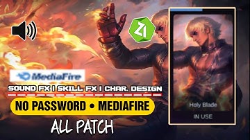 GUSION K SKIN SCRIPT - FULL SOUND FX, SKILL FX AND CHAR DESIGN | ALL PATCH • NO PASSWORD