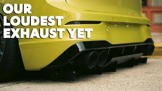 Insanely Loud Mk8 Gti Exhaust Milltek Race Exhaust Bmp Tuning
