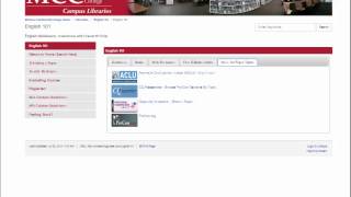 Using MCC's Library Website