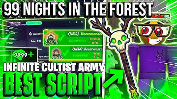 99 Nights in the Forest NO KEY Script – Bring All Items, Auto Diamonds, Godmode & Kill Aura PASTEBIN
