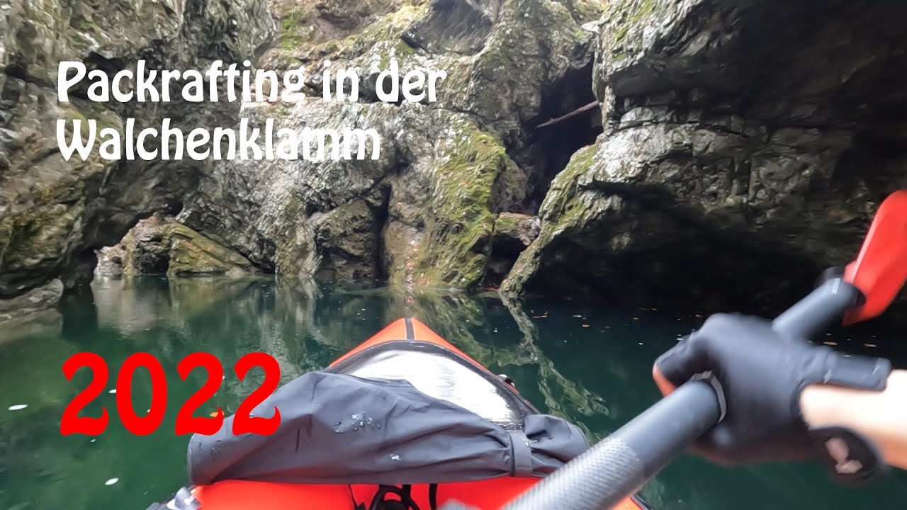 Packrafting in der Walchenklamm - MRS Nomad S1