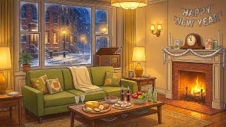 It s snowing and you re on New Year s Eve in the 1950s with vintage oldies playing in another room