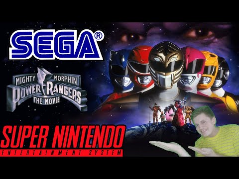 Игровой стрим/Mighty Morphin Power Rangers: The Movie/SNES/Sega