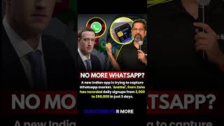Arattai: The Indian Messenger App Gaining 350K Users in 3 Days! (Zoho vs WhatsApp) #zohocreator#tech