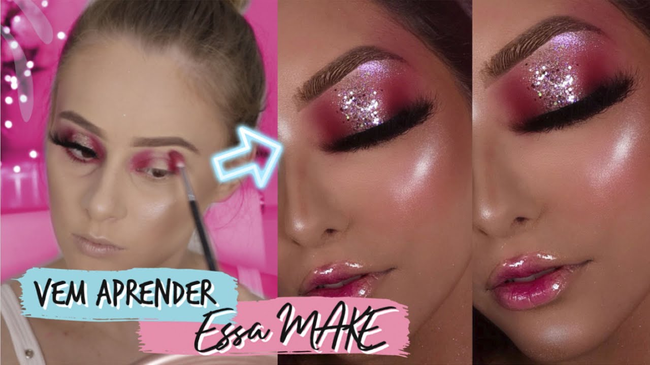 MAQUIAGEM PRO do instagram Palpebra luz | Amanda Pastore