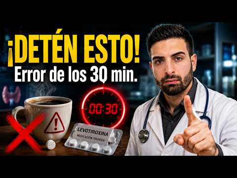 Por ESTO tu Medicación de TIROIDES no Funciona (Error de 30 min)