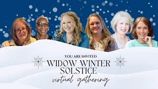 2025 Widow Winter Solstice: Longest Night Of Grief | Christian Widows On Loneliness, Holidays & Hope