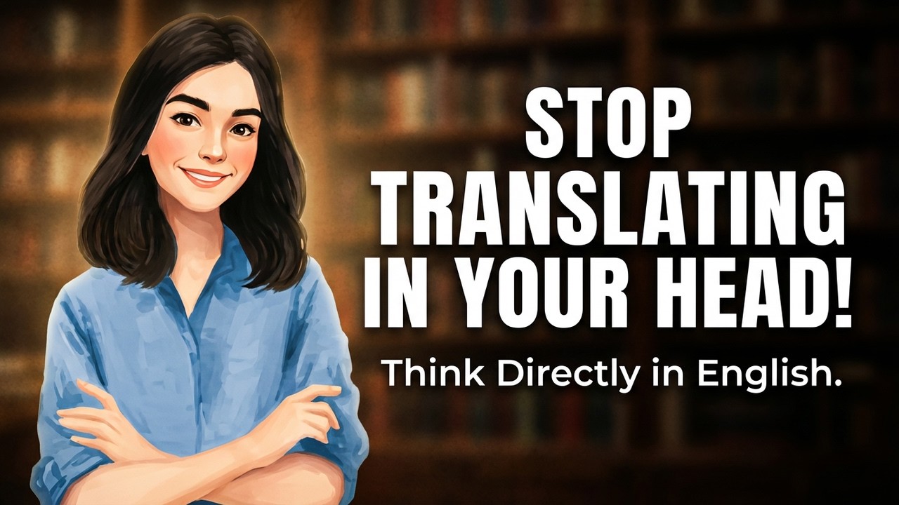 Think and Speak in English Without Translating in Your Head