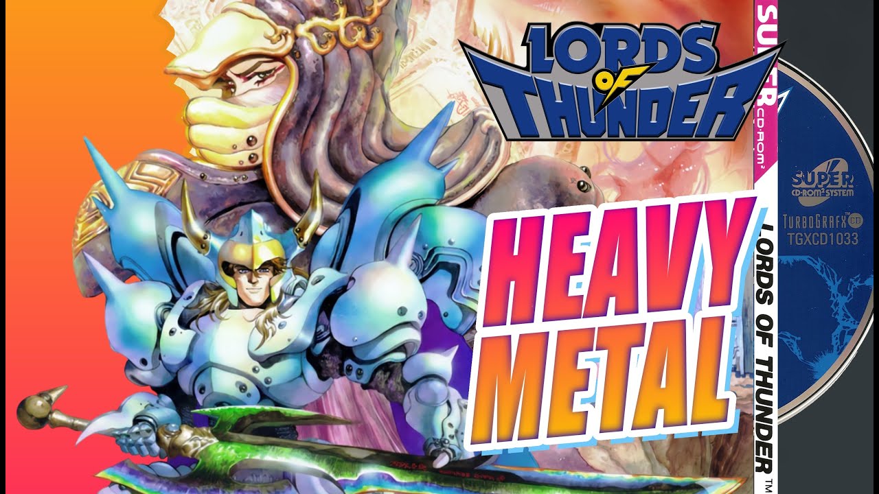 LORDS OF THUNDER: El Shooter HEAVY METAL que Rompió los 16 Bits (PC Engine vs Sega CD)