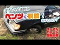 ルナちゃんが通勤車（ベンツE320）を洗車【業務日報】