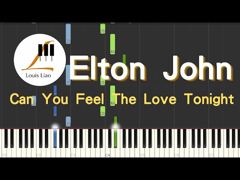 Can You Feel The Love Tonight (簡譜版) - Elton John