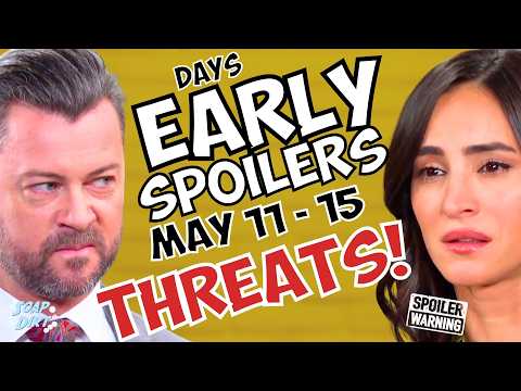 Days of our Lives Early Spoilers May 11-15: EJ THREATENS & Gabi STAKES CLAIM! | Soap Dirt