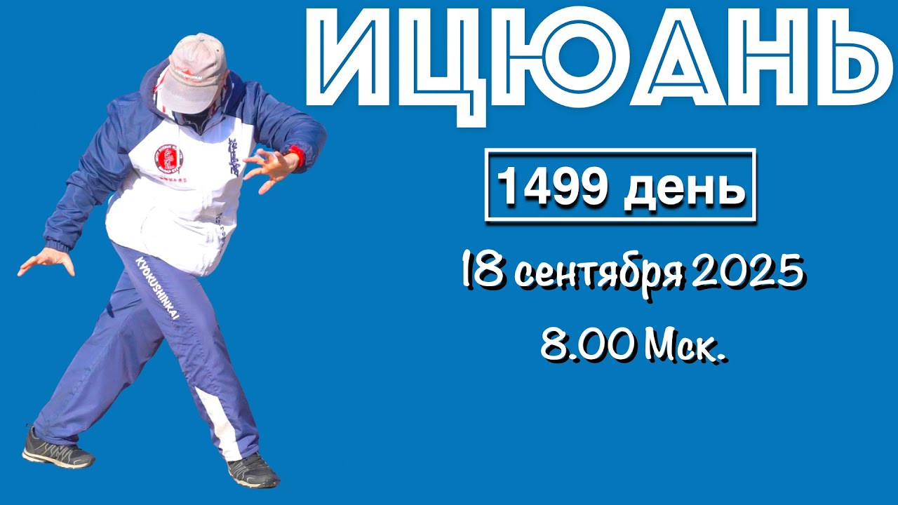 Ицюань (1499 день) Ченбао Чжуан / Няо Нань Фей / Удары кулаками / Кёкусинкай (18.09.25)