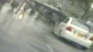 Liana Crushed On Shara-E-Faisal Nursery Road.flv