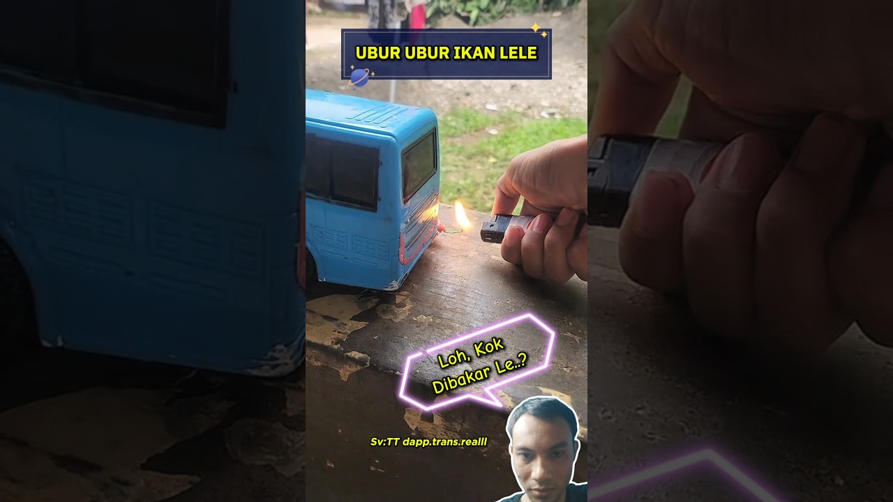 Miniatur Bus Cumi Darat? 