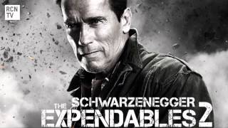 The Expendables 2 Schwarzenegger & Stallone Interview - Classic One Liners