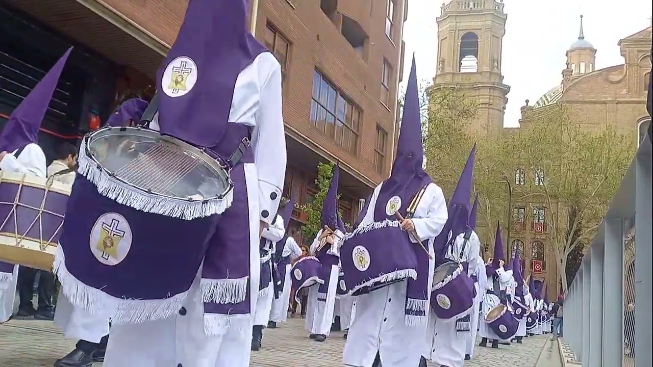 Cofradía de la Verónica Jueves Santo Semana Santa Zaragoza 2024
