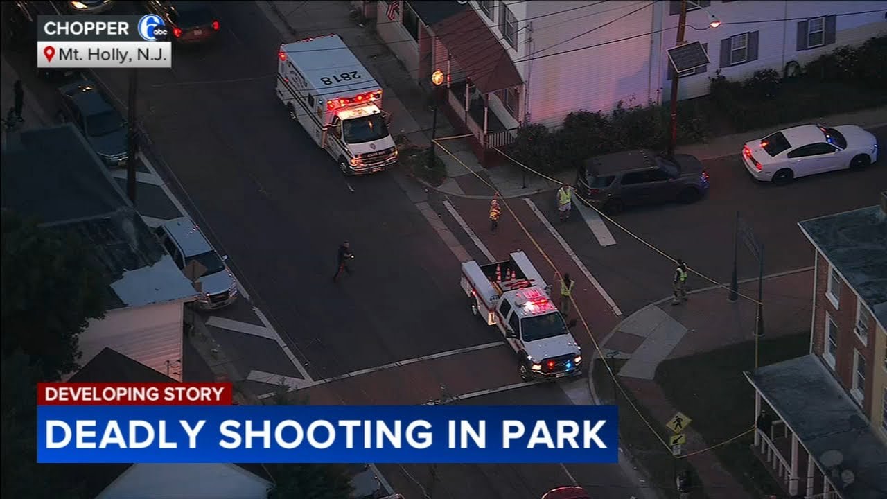 Victim dies after shooting at park in Mount Holly, New Jersey