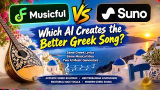Musicful vs Suno 🎵 Which AI Creates the Better Greek Song? screenshot 1