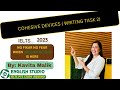 COHESSIVE DEVICES ( WRITING TASK 2)
