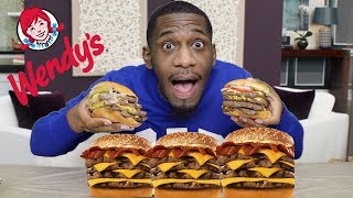 2 QUADRUPLE BURGERS CHALLENGE | MUKBANG | ASMR |