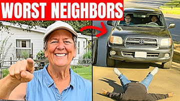 WORST NEIGHBORS from Hell Caught on Camera | Part 5