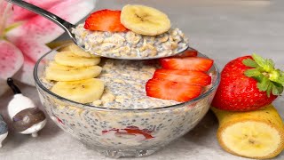 Do you have oatmeal and a banana? Healthy dessert! Only 3 simple ingredients!