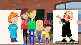 Evil Caillou Gets Grounded for Nothing