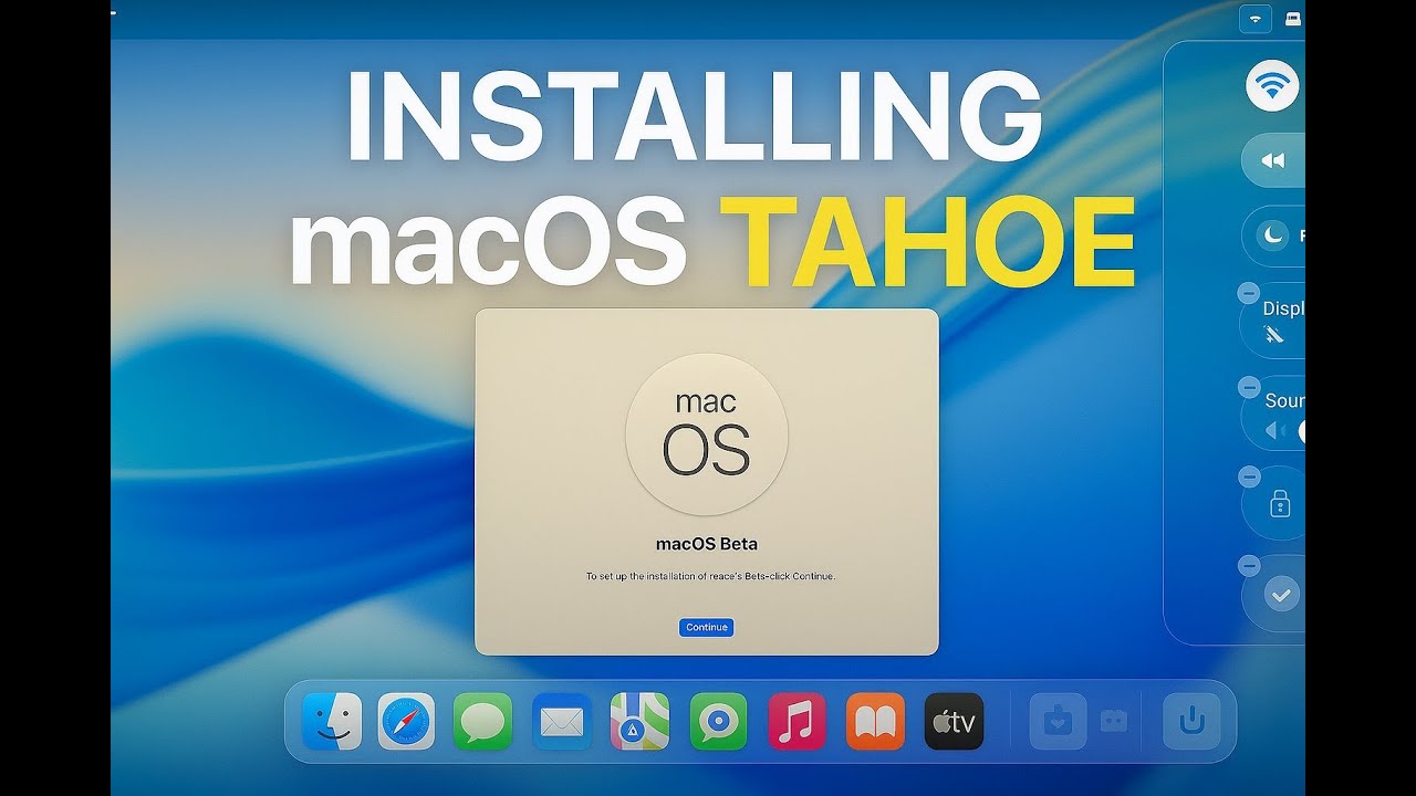 How to Install macOS Tahoe Beta – Step by Step - YouTube