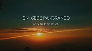 Gunung gede (cinematic video)