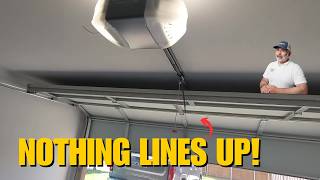 Is Your Garage Door Crooked?  Check the Center Stiles Now!