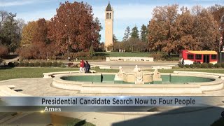 Iowa State University narrows president search to four candidates
