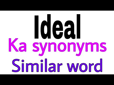 Ideal synonym