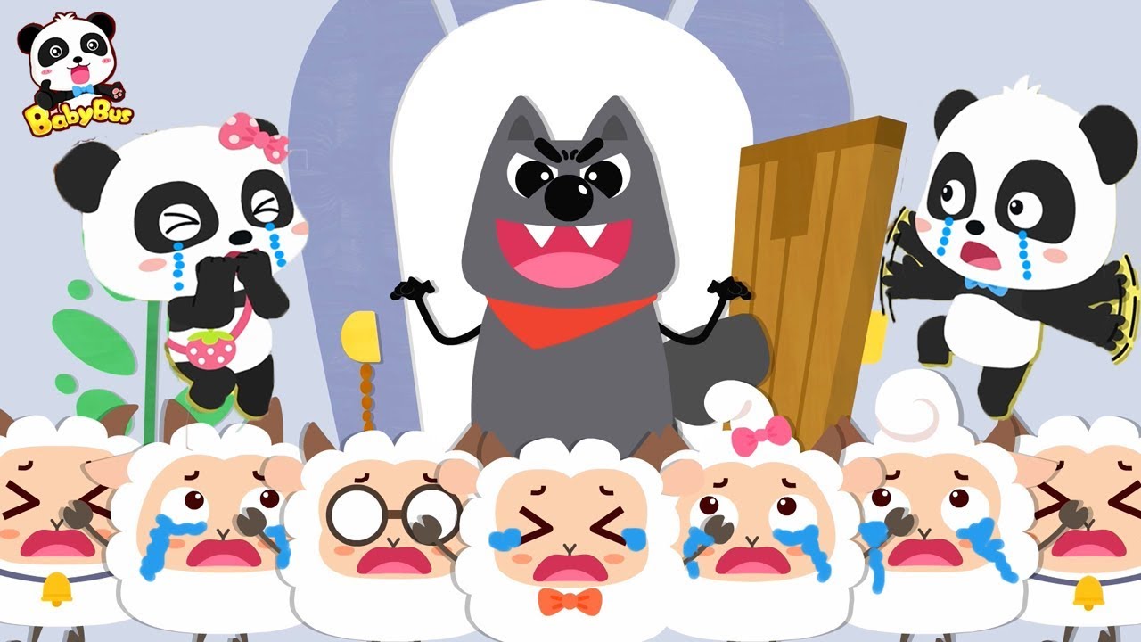 ★NEW★大灰狼要吃了小羊，快來救救小羊們 | 數字兒歌 | 趣味認知童謠 | 動畫 | 卡通 | 寶寶巴士 | 奇奇 | 妙妙