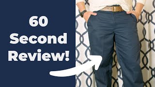 Red Kap Men's Stain Resistant, Flat Front Work Pants REVEIW | Are They Any Good