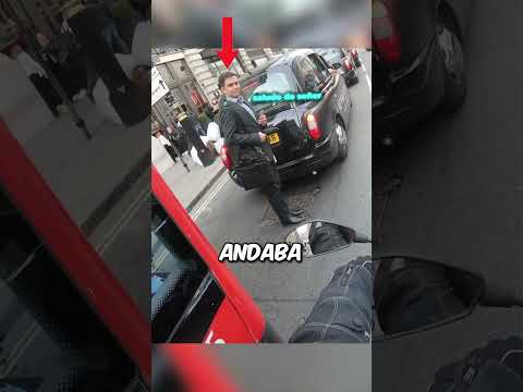 Biker es salvado por Conductor de Autobús urbano