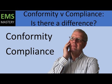 Conformity v Compliance: How to use them correctly!