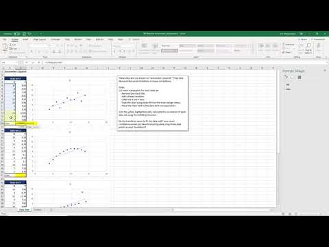Excel-08 - Anscombe's Quartet