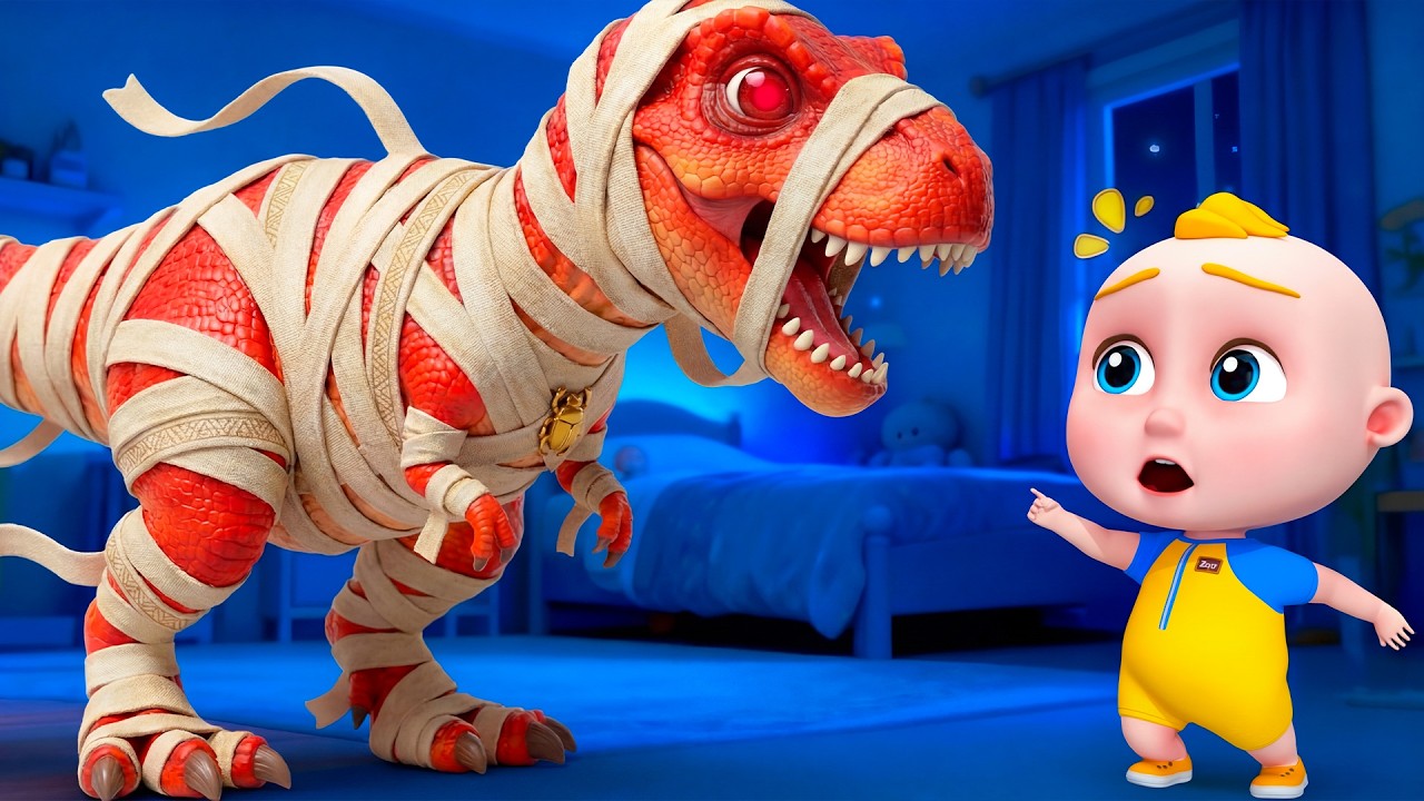 Dinosaurus Dalam Kegelapan - Lagu Dinosaurus | Lagu Anak | Bima Bernyanyi Bahasa Indonesia