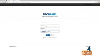 Secpanel | How to sign up