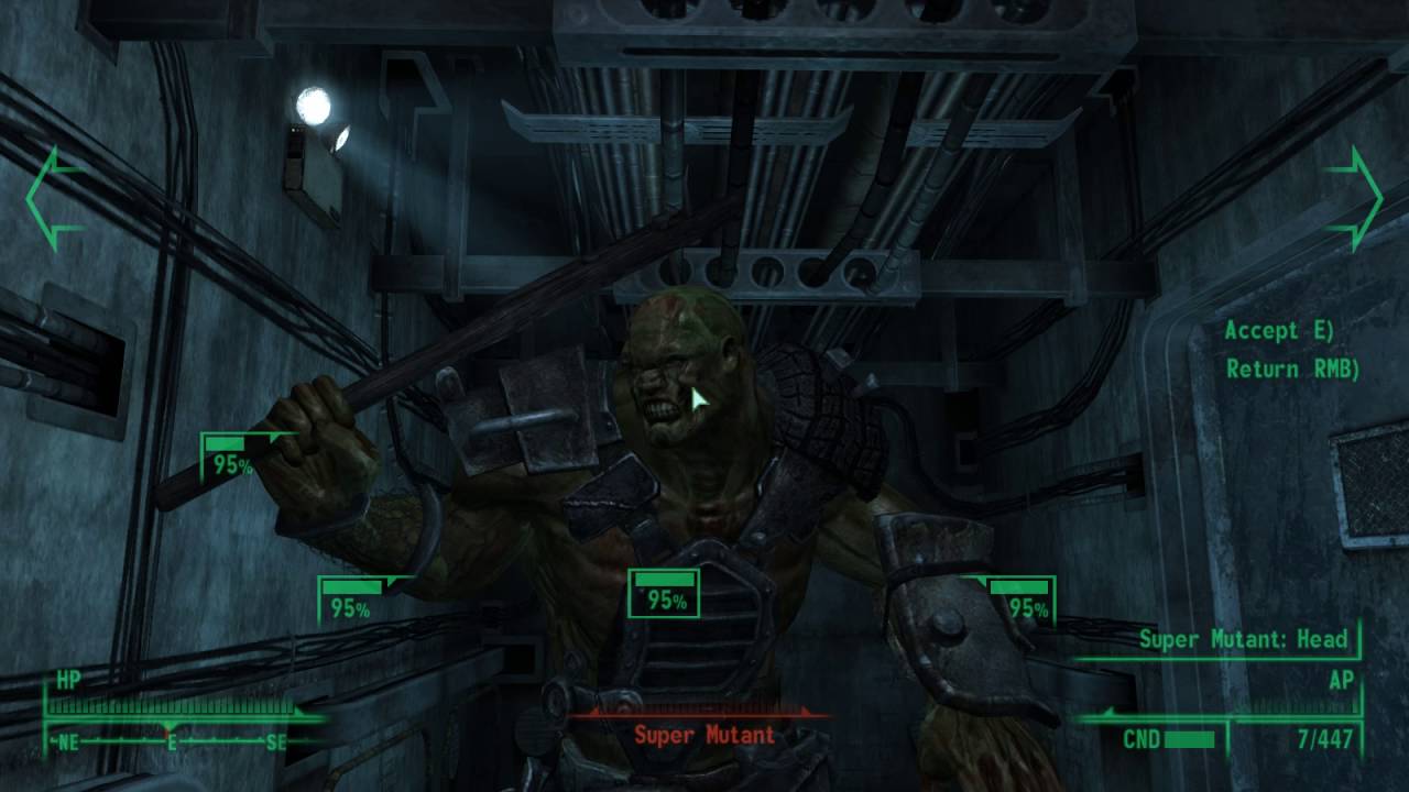 Fallout 3 Surviving a Experimental Mirv in VATS