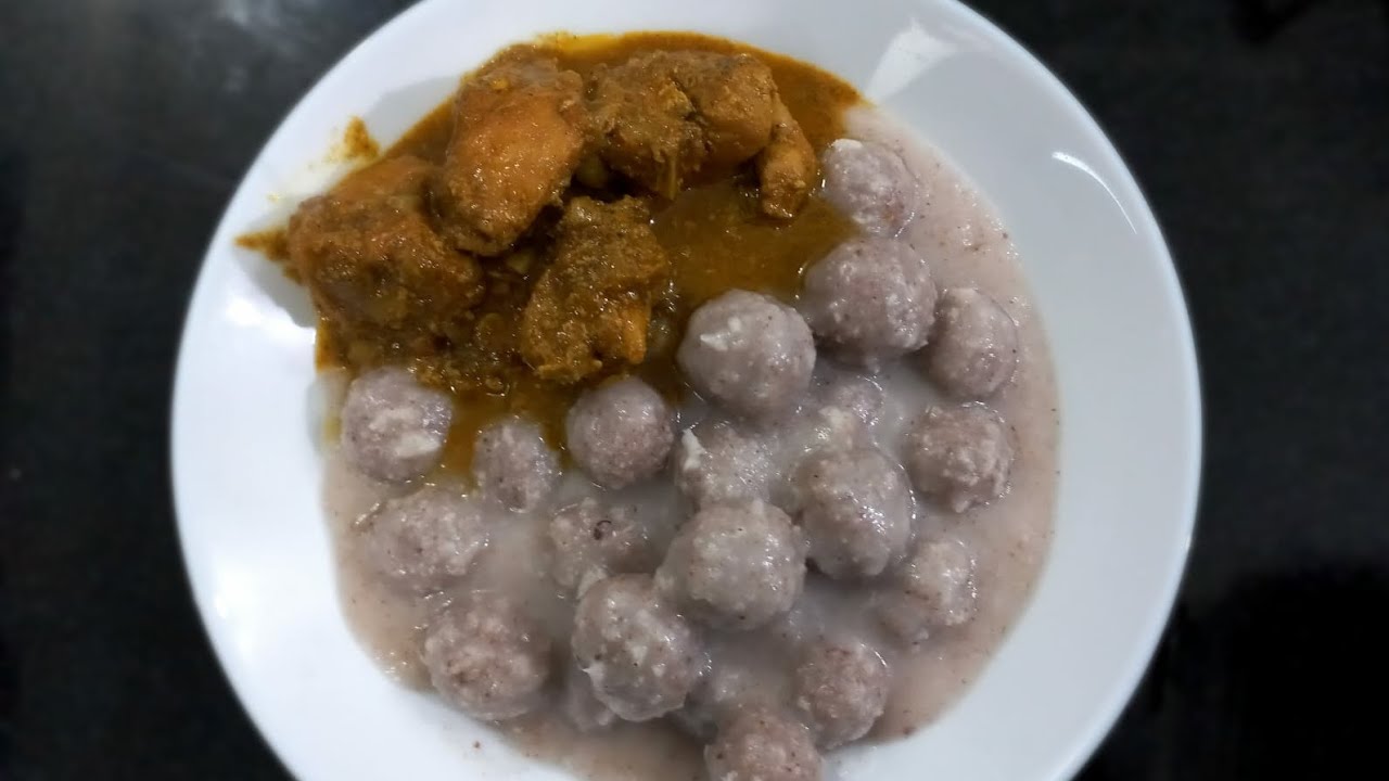 Instant pidi and Chicken curry