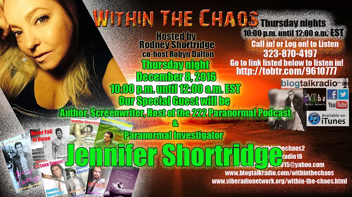 Within The Chaos Special Guest Jennifer Shortridge...