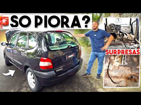 ERA PIOR do que IMAGINAVAMOS😱 SITUACAO FEIA na Renault Scenic #3