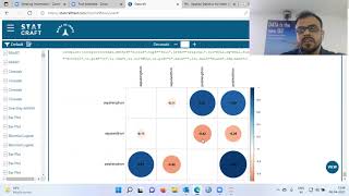 How to create a correlogram in STATCRAFT in 7 minutes |  step by step method to create a correlogram