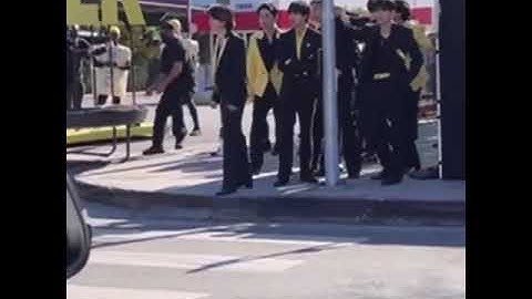 *BTS at JAMES CORDEN Show - Crosswalk segment with Butter 😍 #shorts #bts #army #bangtan #bangtan